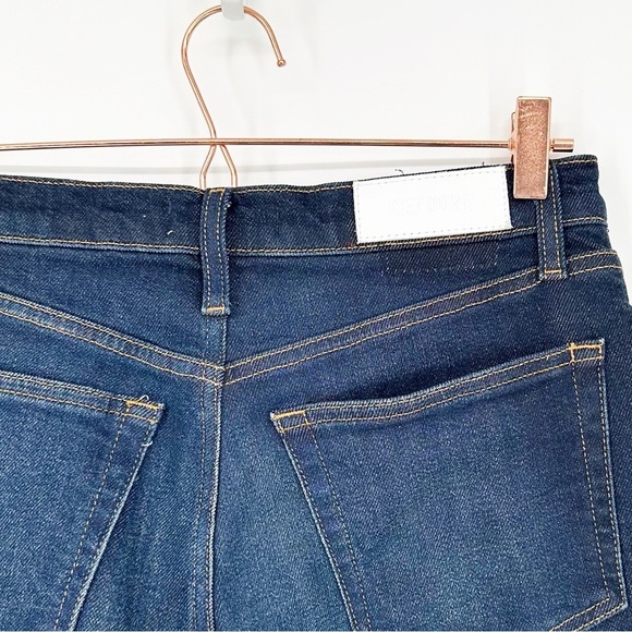 RE/DONE High Rise Wide Leg Cropped Jeans - Picture 6 of 11